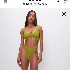 Good American Monokini BNWT sz 1/2 (S/M)